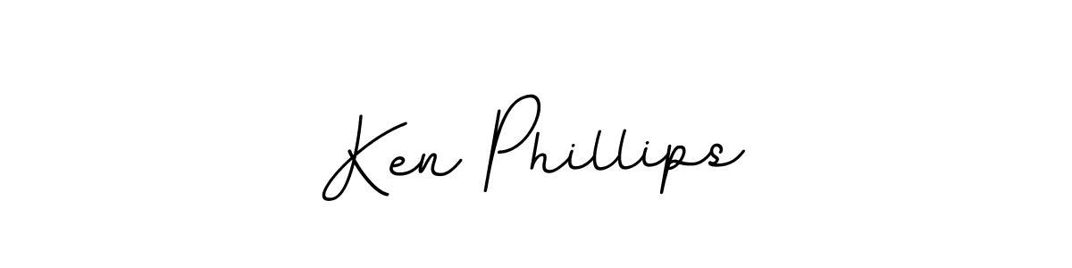 Ken Phillips stylish signature style. Best Handwritten Sign (BallpointsItalic-DORy9) for my name. Handwritten Signature Collection Ideas for my name Ken Phillips. Ken Phillips signature style 11 images and pictures png