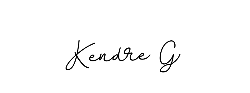 You should practise on your own different ways (BallpointsItalic-DORy9) to write your name (Kendre G) in signature. don't let someone else do it for you. Kendre G signature style 11 images and pictures png