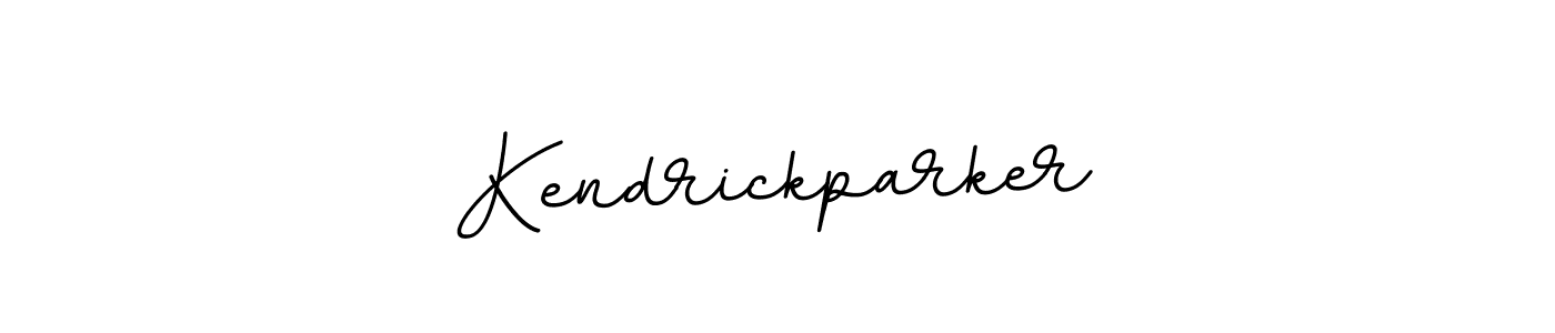 You should practise on your own different ways (BallpointsItalic-DORy9) to write your name (Kendrickparker) in signature. don't let someone else do it for you. Kendrickparker signature style 11 images and pictures png