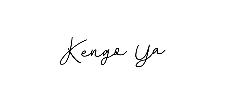 BallpointsItalic-DORy9 is a professional signature style that is perfect for those who want to add a touch of class to their signature. It is also a great choice for those who want to make their signature more unique. Get Kengo Ya name to fancy signature for free. Kengo Ya signature style 11 images and pictures png