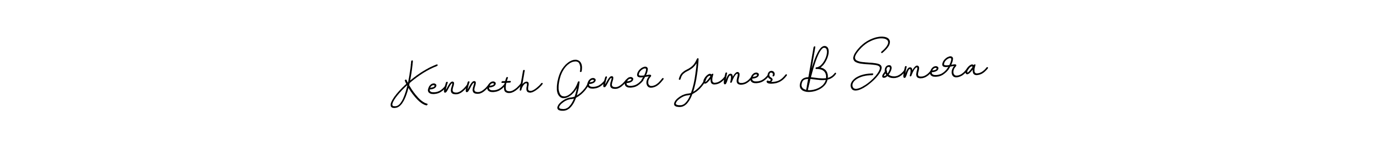 It looks lik you need a new signature style for name Kenneth Gener James B Somera. Design unique handwritten (BallpointsItalic-DORy9) signature with our free signature maker in just a few clicks. Kenneth Gener James B Somera signature style 11 images and pictures png