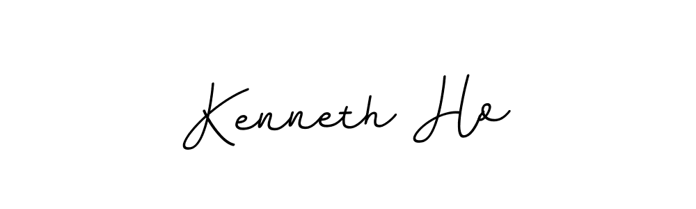 Make a beautiful signature design for name Kenneth Ho. With this signature (BallpointsItalic-DORy9) style, you can create a handwritten signature for free. Kenneth Ho signature style 11 images and pictures png