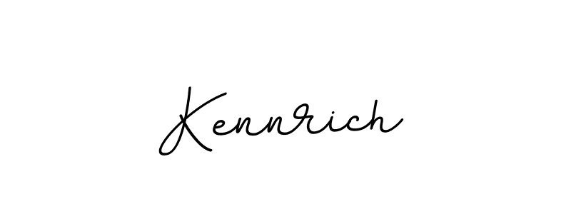 Kennrich stylish signature style. Best Handwritten Sign (BallpointsItalic-DORy9) for my name. Handwritten Signature Collection Ideas for my name Kennrich. Kennrich signature style 11 images and pictures png