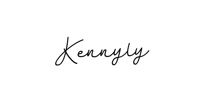 if you are searching for the best signature style for your name Kennyly. so please give up your signature search. here we have designed multiple signature styles  using BallpointsItalic-DORy9. Kennyly signature style 11 images and pictures png