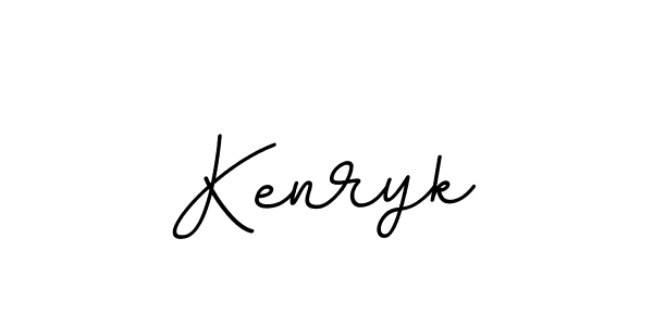 if you are searching for the best signature style for your name Kenryk. so please give up your signature search. here we have designed multiple signature styles  using BallpointsItalic-DORy9. Kenryk signature style 11 images and pictures png