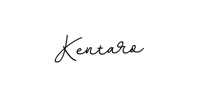 How to make Kentaro name signature. Use BallpointsItalic-DORy9 style for creating short signs online. This is the latest handwritten sign. Kentaro signature style 11 images and pictures png