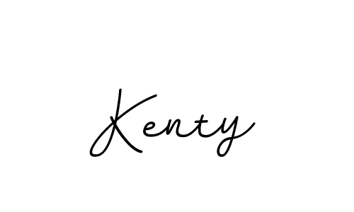 Kenty stylish signature style. Best Handwritten Sign (BallpointsItalic-DORy9) for my name. Handwritten Signature Collection Ideas for my name Kenty. Kenty signature style 11 images and pictures png