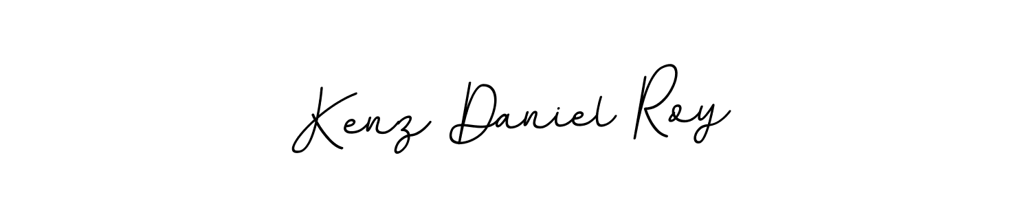 Make a beautiful signature design for name Kenz Daniel Roy. With this signature (BallpointsItalic-DORy9) style, you can create a handwritten signature for free. Kenz Daniel Roy signature style 11 images and pictures png