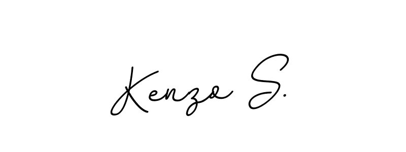 You should practise on your own different ways (BallpointsItalic-DORy9) to write your name (Kenzo S.) in signature. don't let someone else do it for you. Kenzo S. signature style 11 images and pictures png