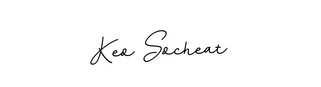 You should practise on your own different ways (BallpointsItalic-DORy9) to write your name (Keo Socheat) in signature. don't let someone else do it for you. Keo Socheat signature style 11 images and pictures png