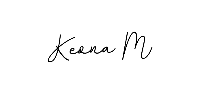 Once you've used our free online signature maker to create your best signature BallpointsItalic-DORy9 style, it's time to enjoy all of the benefits that Keona M name signing documents. Keona M signature style 11 images and pictures png
