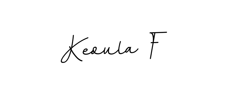 Also we have Keoula F name is the best signature style. Create professional handwritten signature collection using BallpointsItalic-DORy9 autograph style. Keoula F signature style 11 images and pictures png