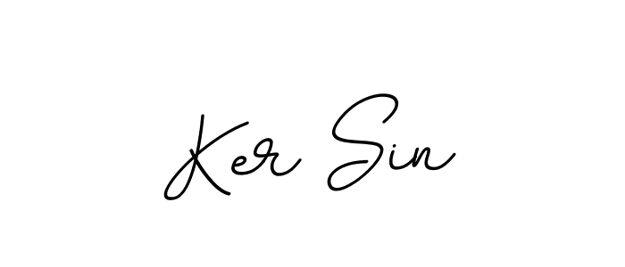 It looks lik you need a new signature style for name Ker Sin. Design unique handwritten (BallpointsItalic-DORy9) signature with our free signature maker in just a few clicks. Ker Sin signature style 11 images and pictures png