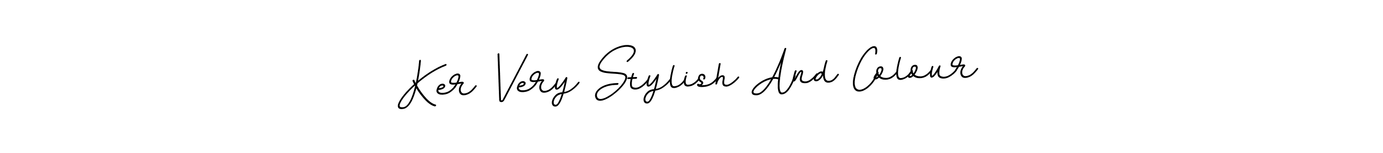 Use a signature maker to create a handwritten signature online. With this signature software, you can design (BallpointsItalic-DORy9) your own signature for name Ker Very Stylish And Colour. Ker Very Stylish And Colour signature style 11 images and pictures png