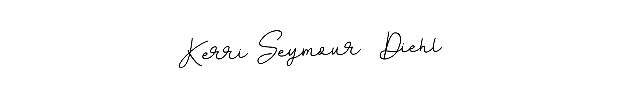 Use a signature maker to create a handwritten signature online. With this signature software, you can design (BallpointsItalic-DORy9) your own signature for name Kerri Seymour  Diehl. Kerri Seymour  Diehl signature style 11 images and pictures png