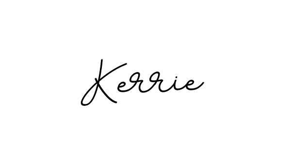 You should practise on your own different ways (BallpointsItalic-DORy9) to write your name (Kerrie) in signature. don't let someone else do it for you. Kerrie signature style 11 images and pictures png