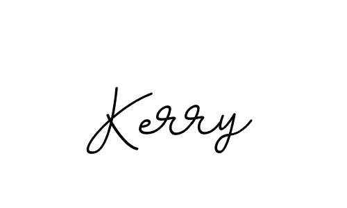 Make a beautiful signature design for name Kerry. With this signature (BallpointsItalic-DORy9) style, you can create a handwritten signature for free. Kerry signature style 11 images and pictures png