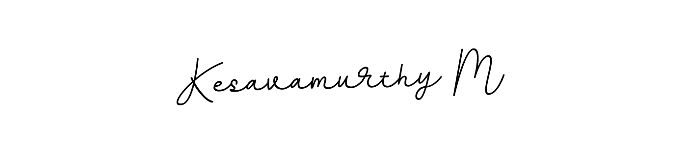 The best way (BallpointsItalic-DORy9) to make a short signature is to pick only two or three words in your name. The name Kesavamurthy M include a total of six letters. For converting this name. Kesavamurthy M signature style 11 images and pictures png