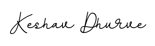 A stylish, flowing autograph style designed for name Keshav Dhurve using BallpointsItalic-DORy9 typography. Perfect for digital creative projects. Keshav Dhurve signature style 11 images and pictures png