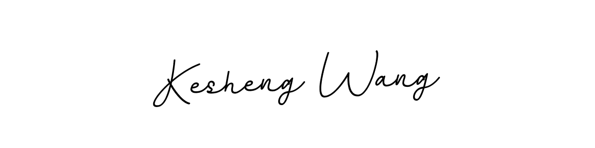 if you are searching for the best signature style for your name Kesheng Wang. so please give up your signature search. here we have designed multiple signature styles  using BallpointsItalic-DORy9. Kesheng Wang signature style 11 images and pictures png