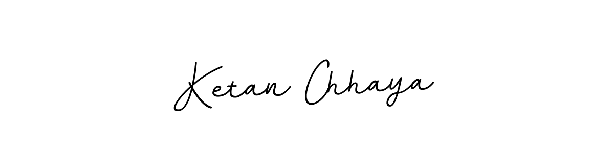 Create a beautiful signature design for name Ketan Chhaya. With this signature (BallpointsItalic-DORy9) fonts, you can make a handwritten signature for free. Ketan Chhaya signature style 11 images and pictures png