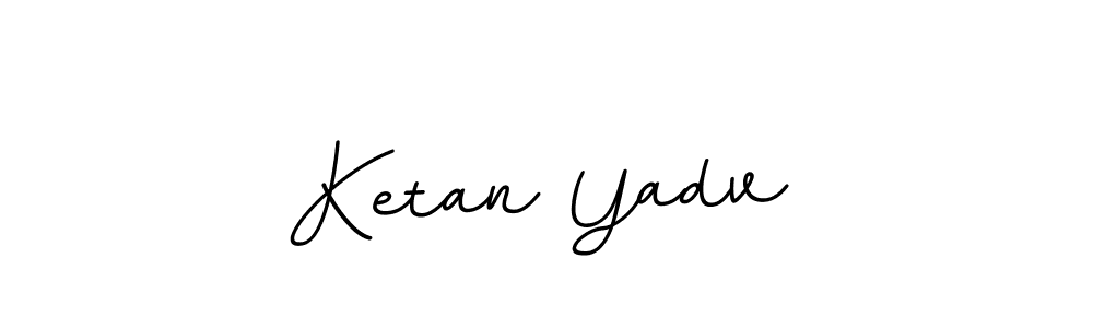 The best way (BallpointsItalic-DORy9) to make a short signature is to pick only two or three words in your name. The name Ketan Yadv include a total of six letters. For converting this name. Ketan Yadv signature style 11 images and pictures png