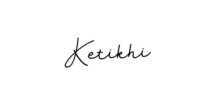 The best way (BallpointsItalic-DORy9) to make a short signature is to pick only two or three words in your name. The name Ketikhi include a total of six letters. For converting this name. Ketikhi signature style 11 images and pictures png