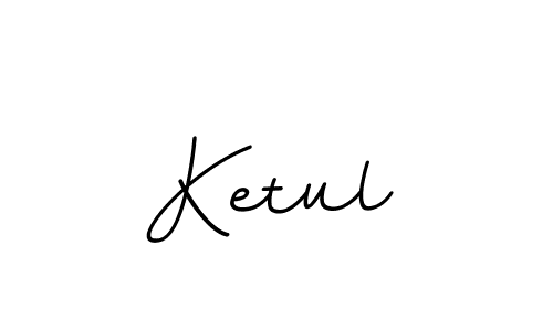 How to make Ketul name signature. Use BallpointsItalic-DORy9 style for creating short signs online. This is the latest handwritten sign. Ketul signature style 11 images and pictures png