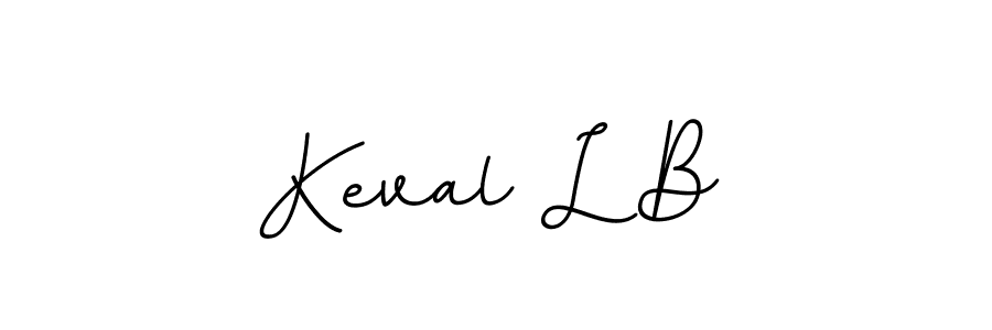 Also You can easily find your signature by using the search form. We will create Keval L B name handwritten signature images for you free of cost using BallpointsItalic-DORy9 sign style. Keval L B signature style 11 images and pictures png