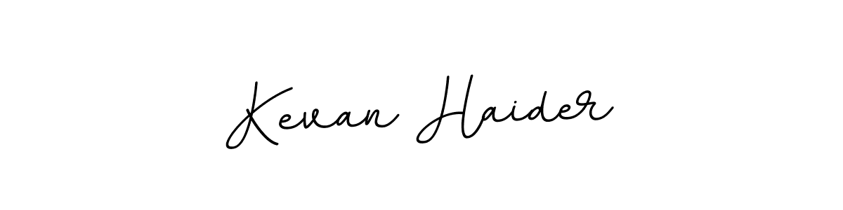 Design your own signature with our free online signature maker. With this signature software, you can create a handwritten (BallpointsItalic-DORy9) signature for name Kevan Haider. Kevan Haider signature style 11 images and pictures png