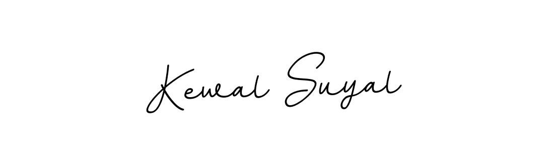 Design your own signature with our free online signature maker. With this signature software, you can create a handwritten (BallpointsItalic-DORy9) signature for name Kewal Suyal. Kewal Suyal signature style 11 images and pictures png