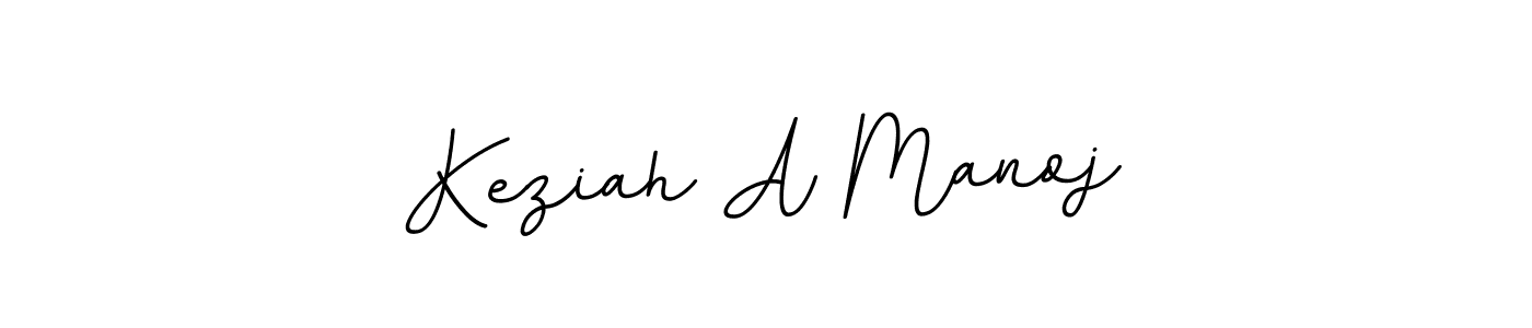 Also we have Keziah A Manoj name is the best signature style. Create professional handwritten signature collection using BallpointsItalic-DORy9 autograph style. Keziah A Manoj signature style 11 images and pictures png