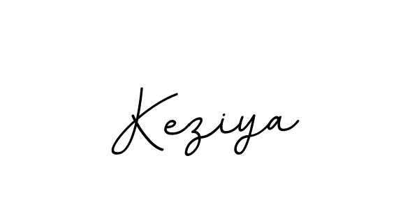 Use a signature maker to create a handwritten signature online. With this signature software, you can design (BallpointsItalic-DORy9) your own signature for name Keziya. Keziya signature style 11 images and pictures png