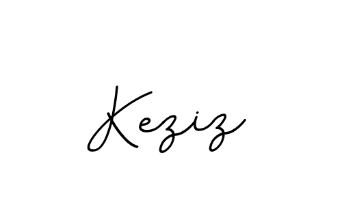 Design your own signature with our free online signature maker. With this signature software, you can create a handwritten (BallpointsItalic-DORy9) signature for name Keziz. Keziz signature style 11 images and pictures png