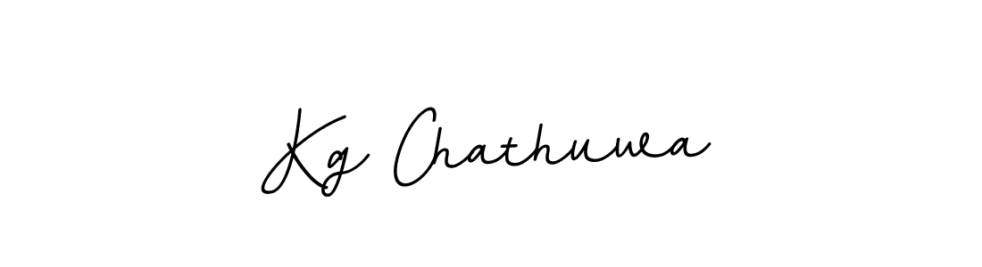 How to make Kg Chathuwa name signature. Use BallpointsItalic-DORy9 style for creating short signs online. This is the latest handwritten sign. Kg Chathuwa signature style 11 images and pictures png