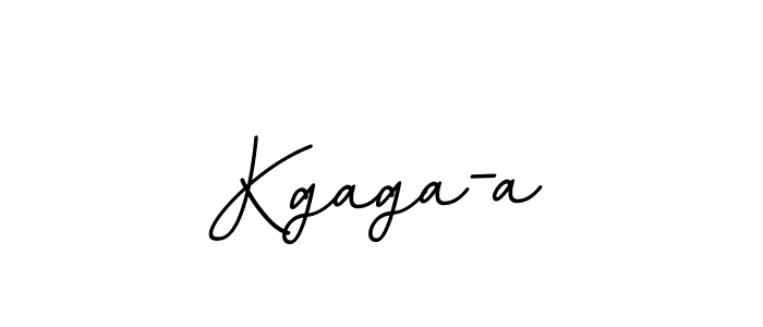 It looks lik you need a new signature style for name Kgaga-a. Design unique handwritten (BallpointsItalic-DORy9) signature with our free signature maker in just a few clicks. Kgaga-a signature style 11 images and pictures png