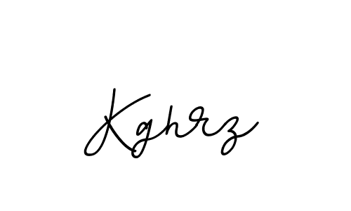 Create a beautiful signature design for name Kghrz. With this signature (BallpointsItalic-DORy9) fonts, you can make a handwritten signature for free. Kghrz signature style 11 images and pictures png