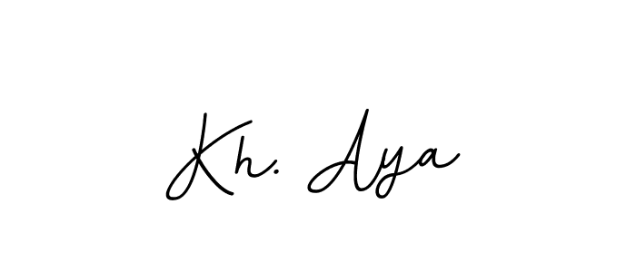 Make a short Kh. Aya signature style. Manage your documents anywhere anytime using BallpointsItalic-DORy9. Create and add eSignatures, submit forms, share and send files easily. Kh. Aya signature style 11 images and pictures png