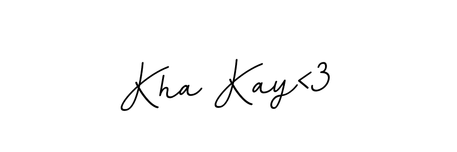 It looks lik you need a new signature style for name Kha Kay<3. Design unique handwritten (BallpointsItalic-DORy9) signature with our free signature maker in just a few clicks. Kha Kay<3 signature style 11 images and pictures png