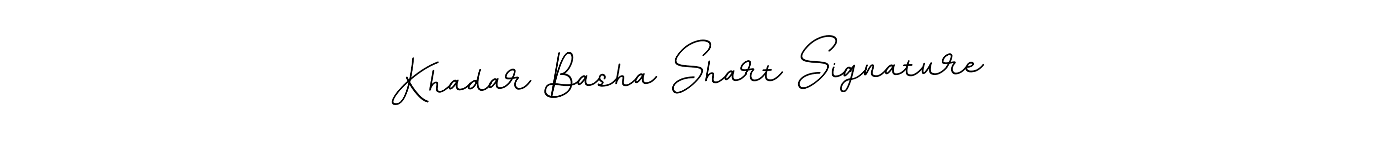 Use a signature maker to create a handwritten signature online. With this signature software, you can design (BallpointsItalic-DORy9) your own signature for name Khadar Basha Shart Signature. Khadar Basha Shart Signature signature style 11 images and pictures png