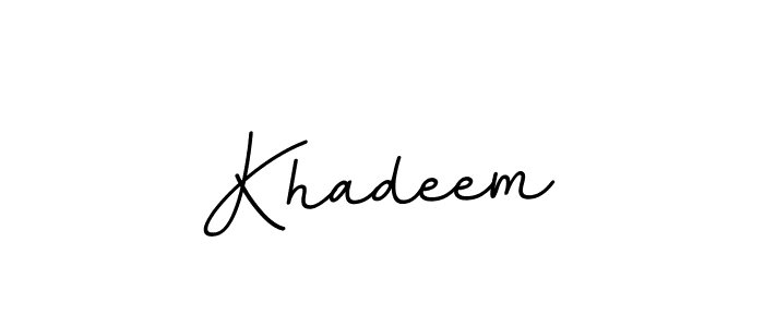 Check out images of Autograph of Khadeem name. Actor Khadeem Signature Style. BallpointsItalic-DORy9 is a professional sign style online. Khadeem signature style 11 images and pictures png