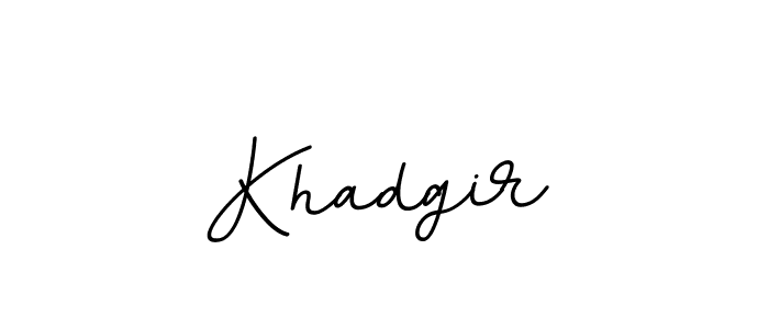 You should practise on your own different ways (BallpointsItalic-DORy9) to write your name (Khadgir) in signature. don't let someone else do it for you. Khadgir signature style 11 images and pictures png