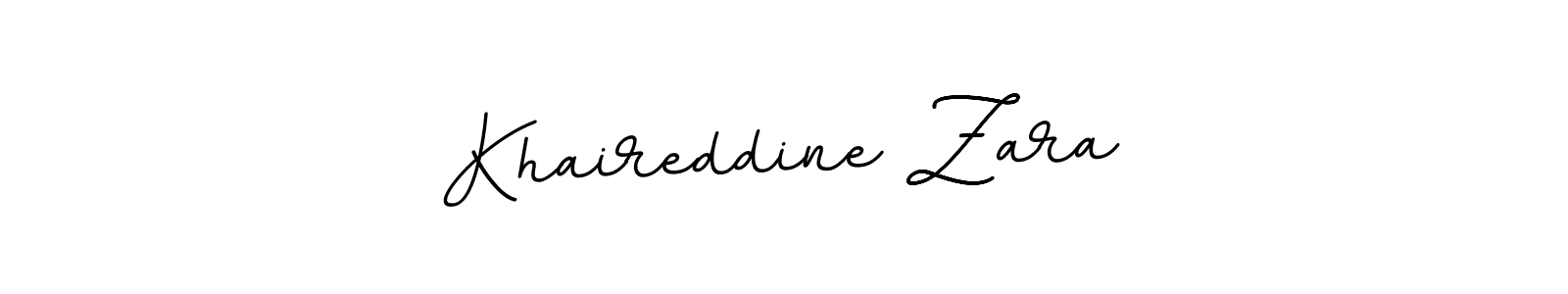 Make a beautiful signature design for name Khaireddine Zara. Use this online signature maker to create a handwritten signature for free. Khaireddine Zara signature style 11 images and pictures png