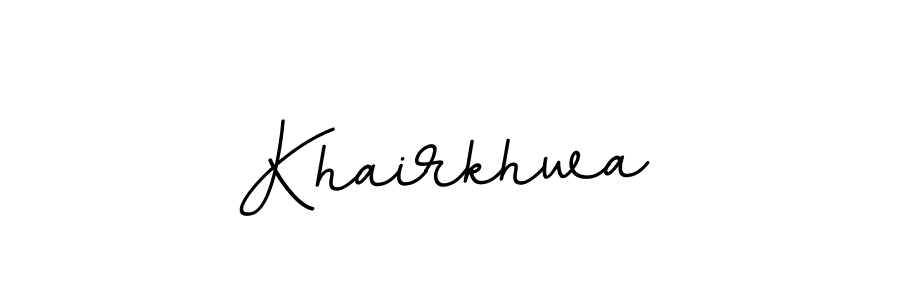 BallpointsItalic-DORy9 is a professional signature style that is perfect for those who want to add a touch of class to their signature. It is also a great choice for those who want to make their signature more unique. Get Khairkhwa name to fancy signature for free. Khairkhwa signature style 11 images and pictures png