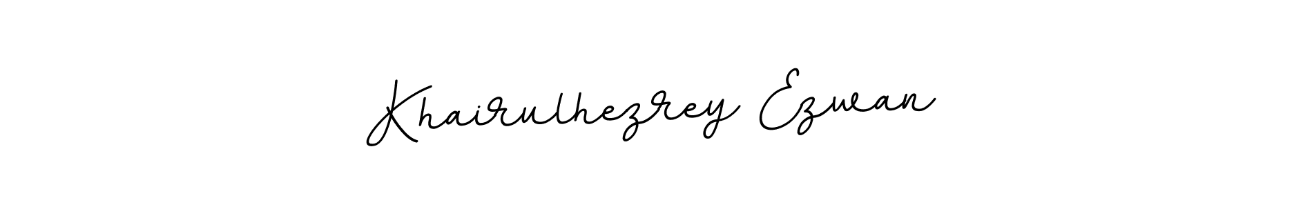 Also You can easily find your signature by using the search form. We will create Khairulhezrey Ezwan name handwritten signature images for you free of cost using BallpointsItalic-DORy9 sign style. Khairulhezrey Ezwan signature style 11 images and pictures png