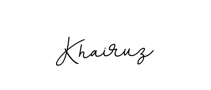 Make a beautiful signature design for name Khairuz. Use this online signature maker to create a handwritten signature for free. Khairuz signature style 11 images and pictures png