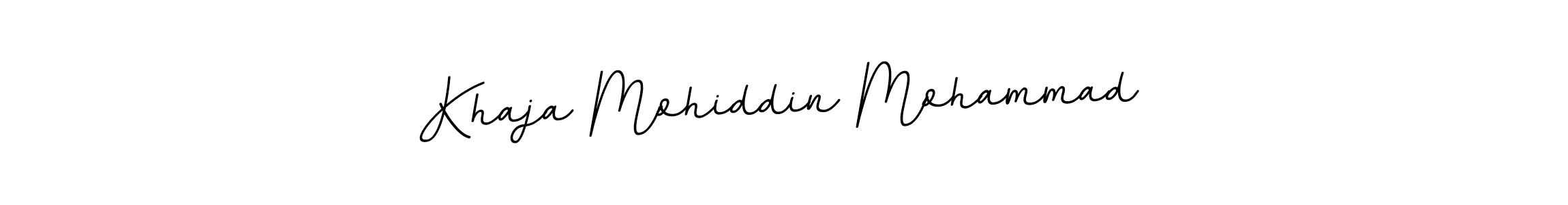 Make a beautiful signature design for name Khaja Mohiddin Mohammad. Use this online signature maker to create a handwritten signature for free. Khaja Mohiddin Mohammad signature style 11 images and pictures png