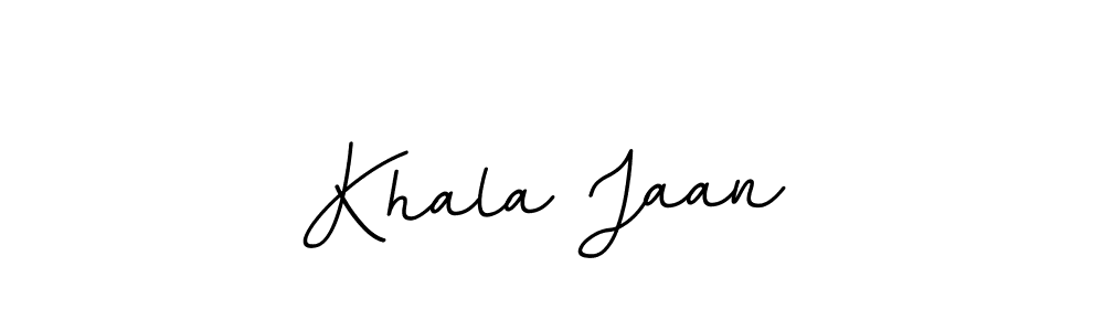 It looks lik you need a new signature style for name Khala Jaan. Design unique handwritten (BallpointsItalic-DORy9) signature with our free signature maker in just a few clicks. Khala Jaan signature style 11 images and pictures png