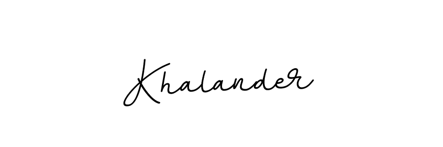 Best and Professional Signature Style for Khalander. BallpointsItalic-DORy9 Best Signature Style Collection. Khalander signature style 11 images and pictures png