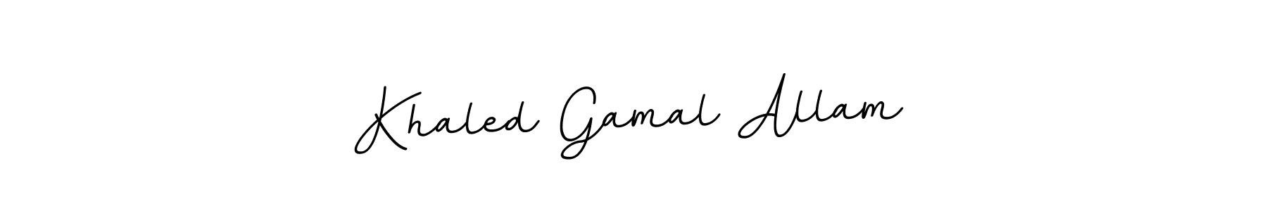 Best and Professional Signature Style for Khaled Gamal Allam. BallpointsItalic-DORy9 Best Signature Style Collection. Khaled Gamal Allam signature style 11 images and pictures png